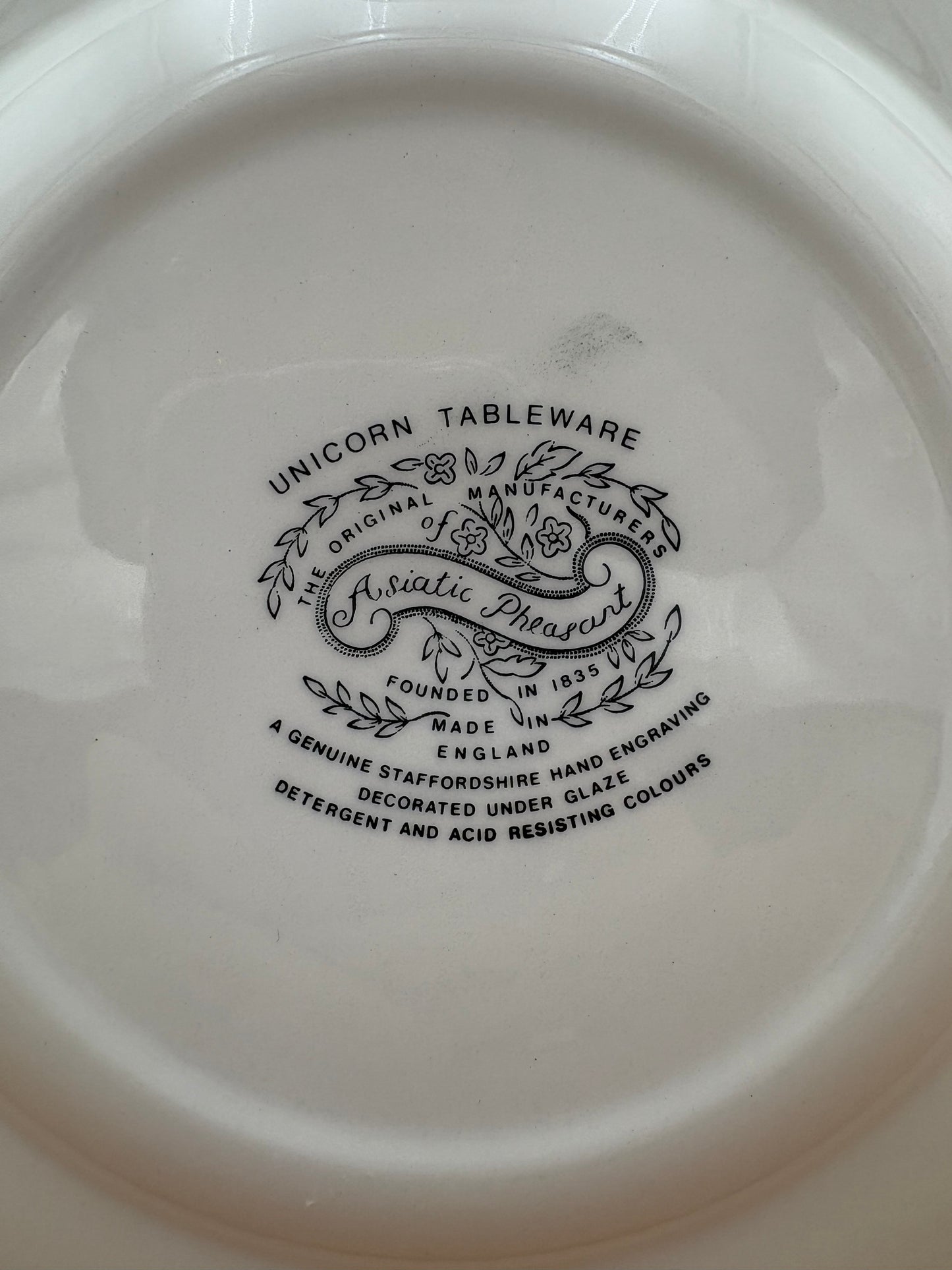 Set de 4 assiettes plates