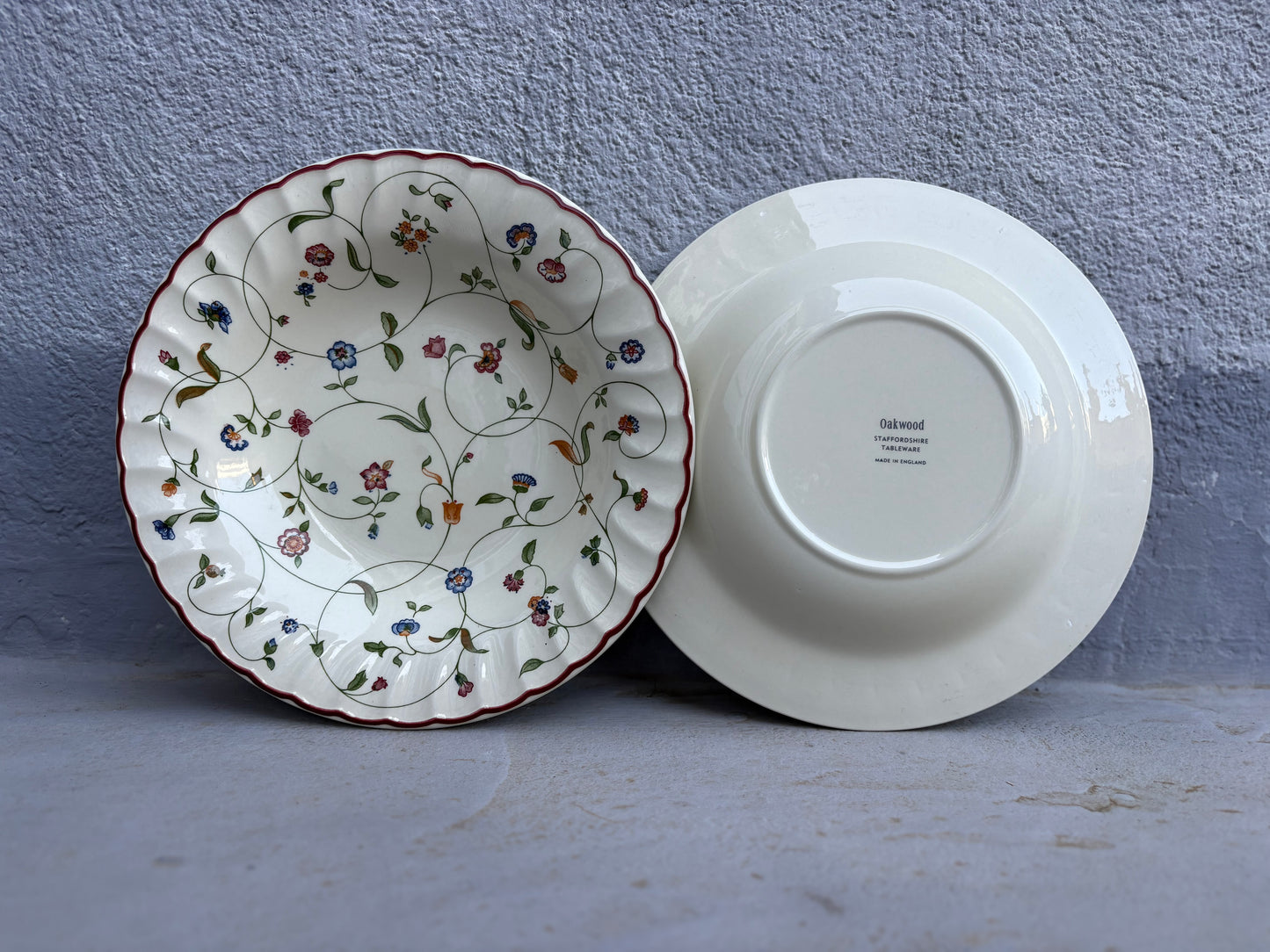 Set de 4 assiettes creuses