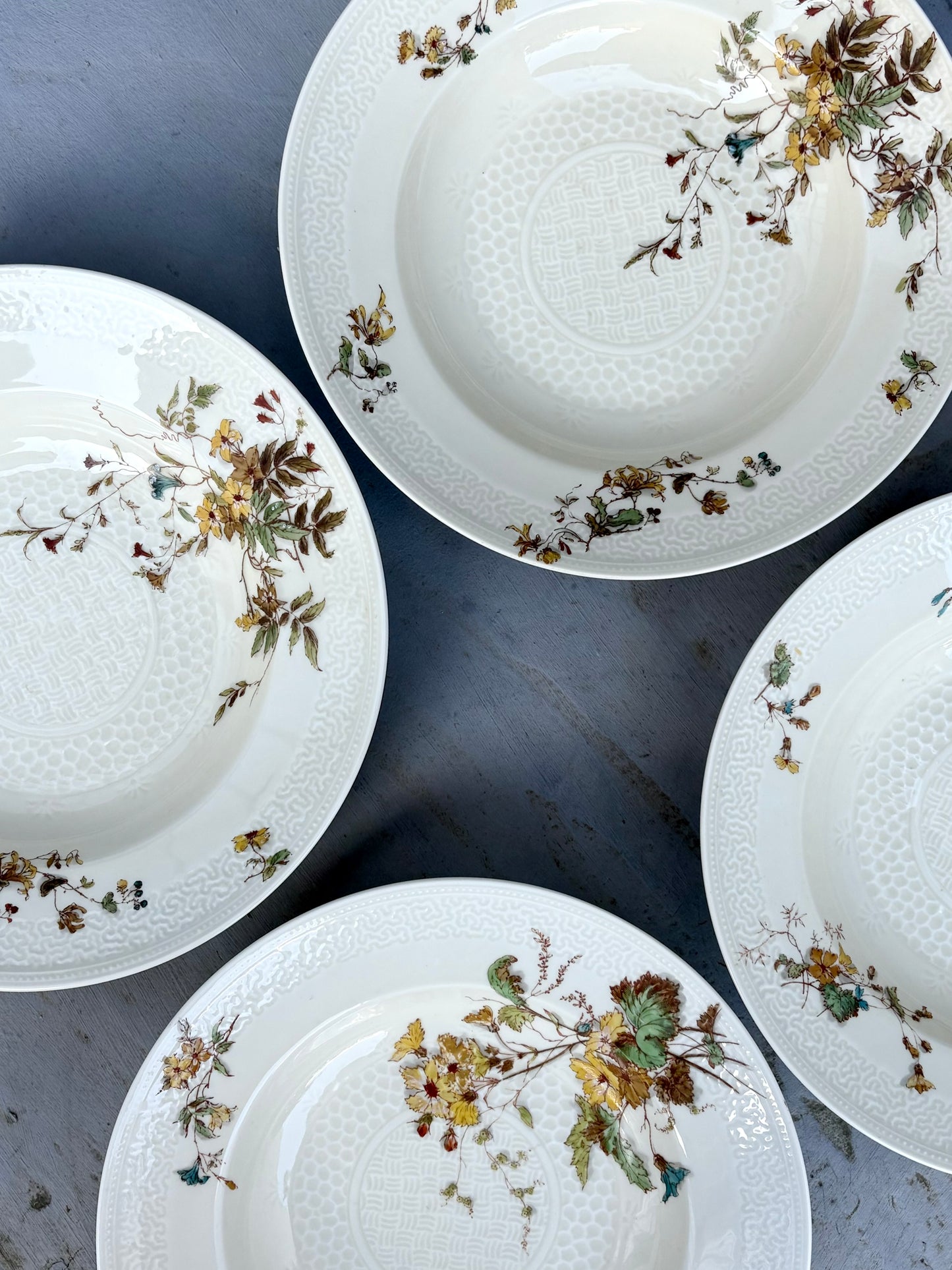 Set de 4 assiettes creuses
