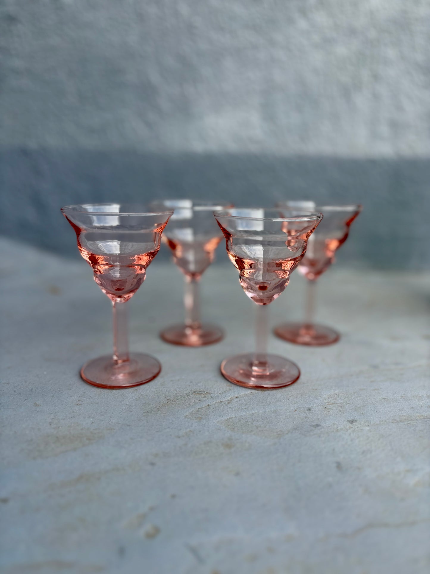 4 verres à liqueur