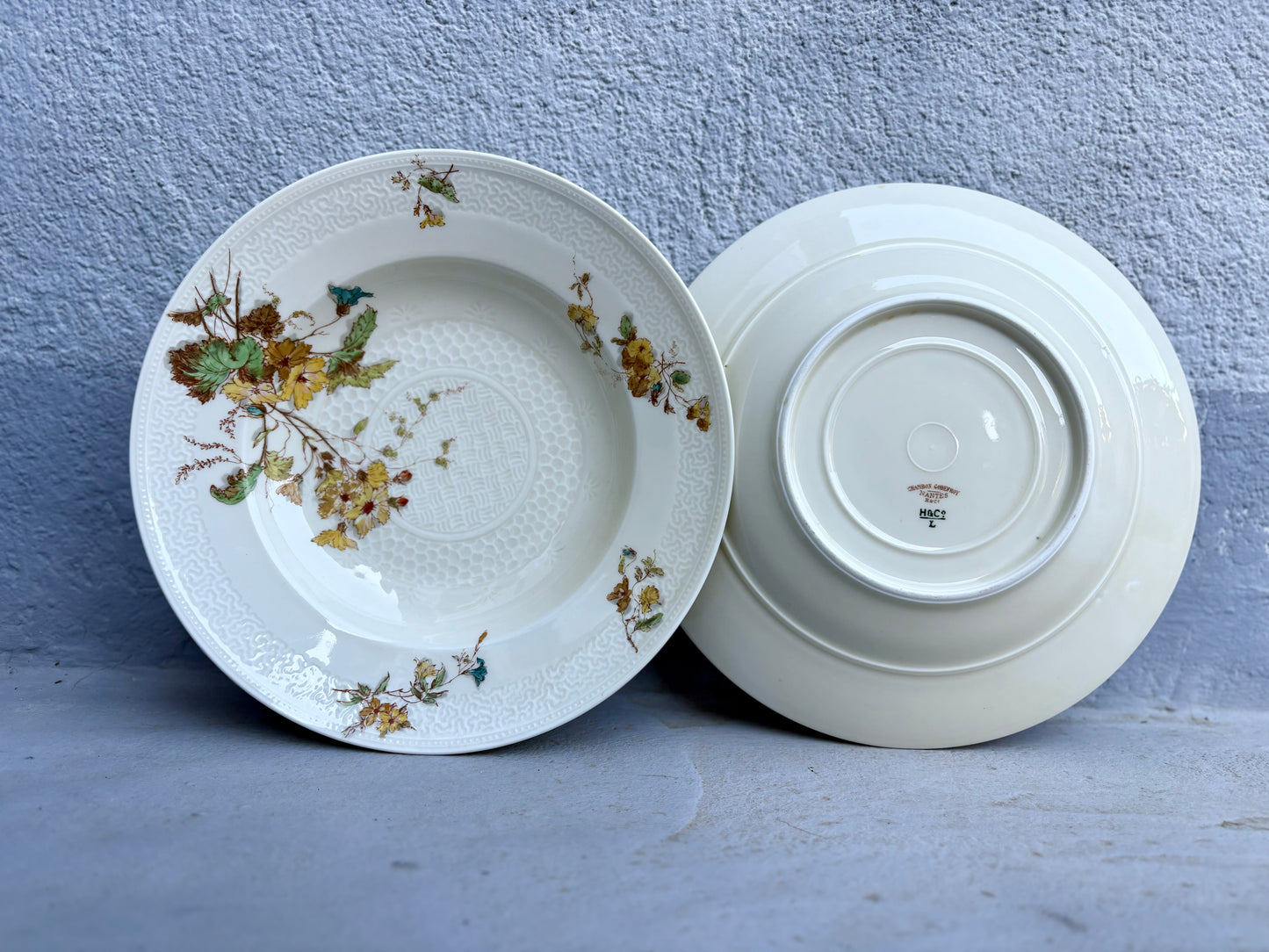 Set de 4 assiettes creuses