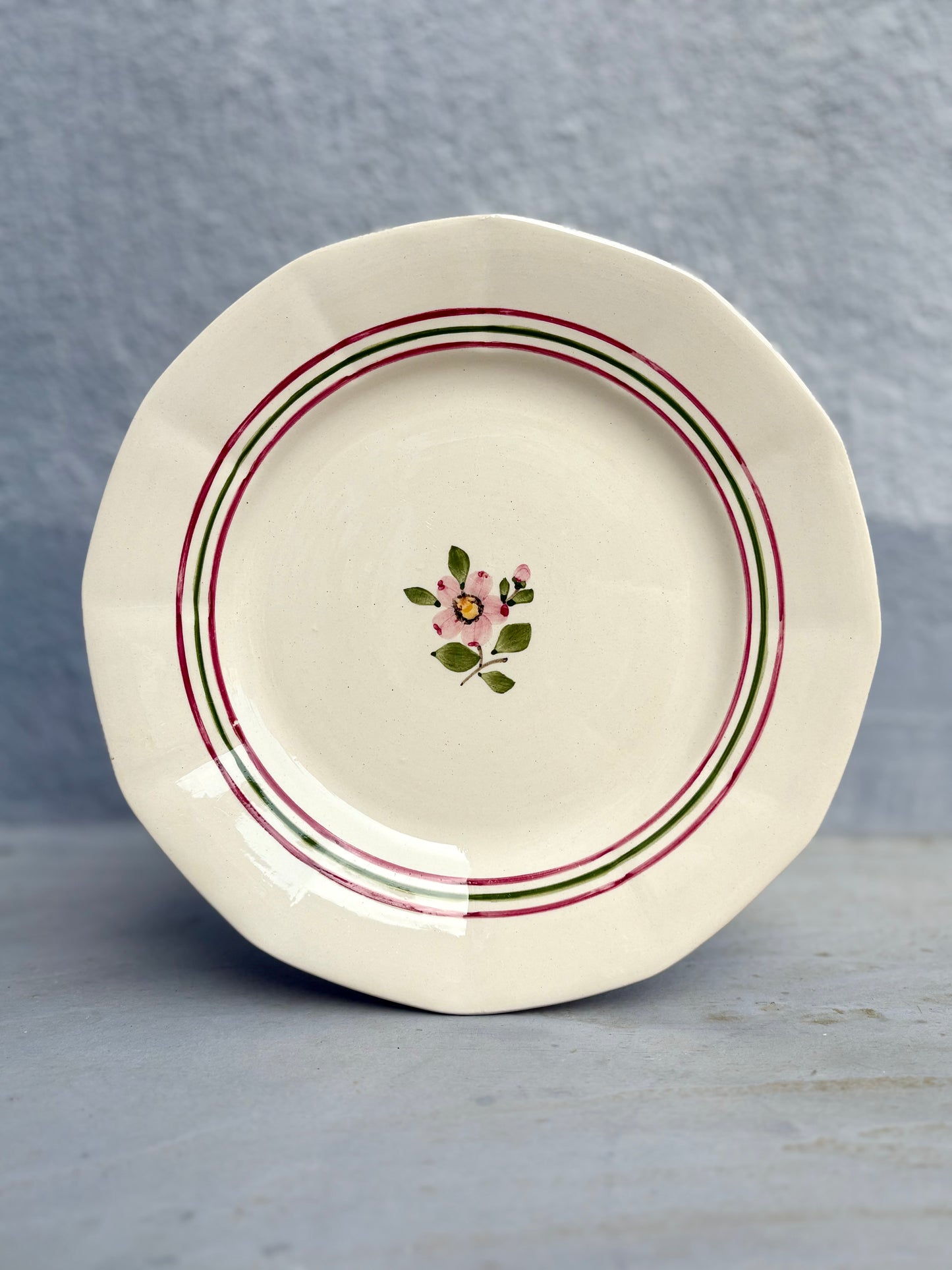 Set de 4 assiettes plates