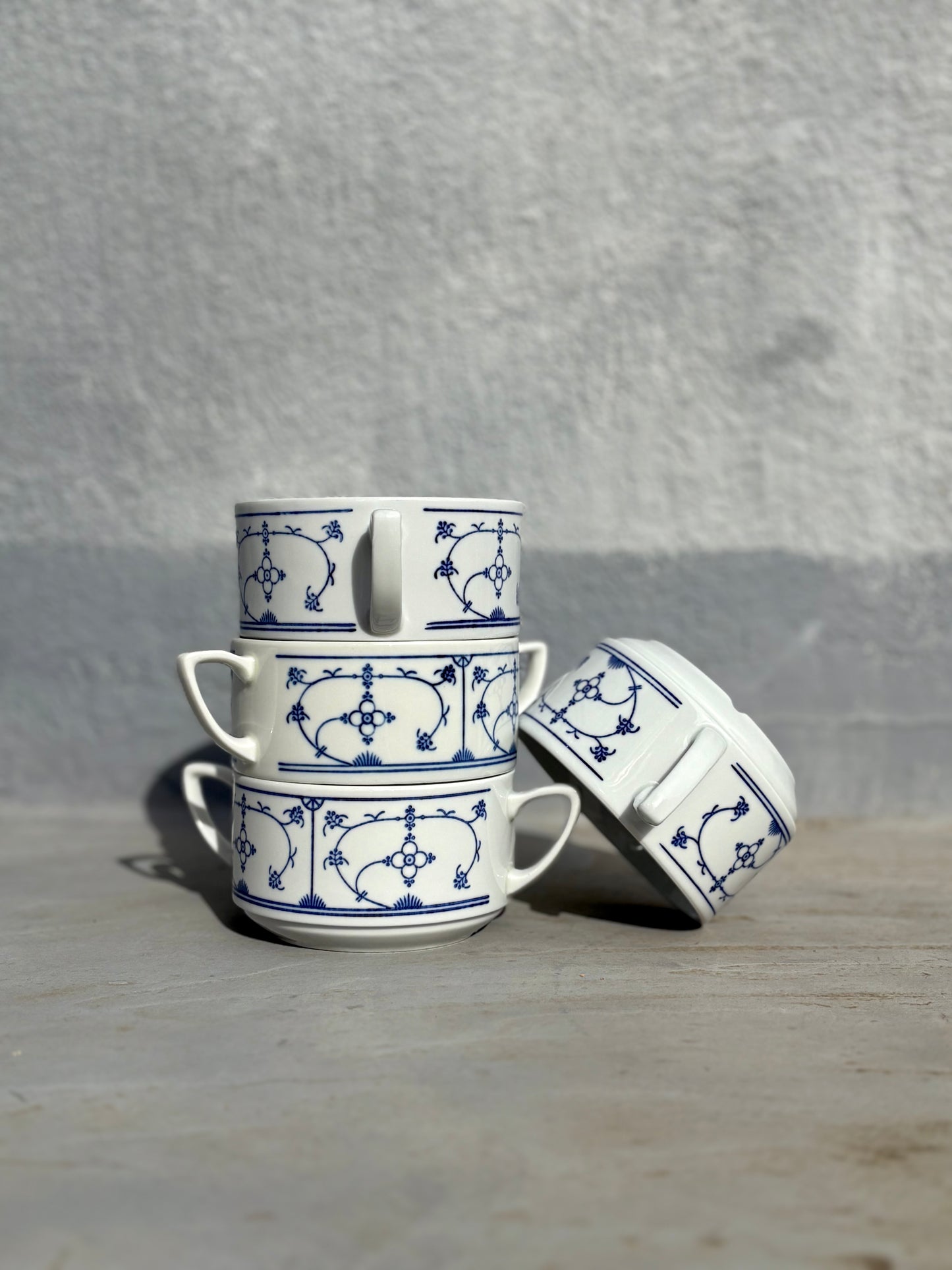 Set de 4 tasses à thé