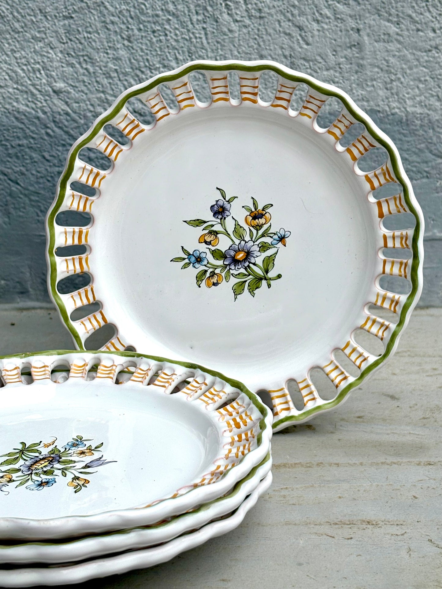 Set de 4 assiettes à dessert